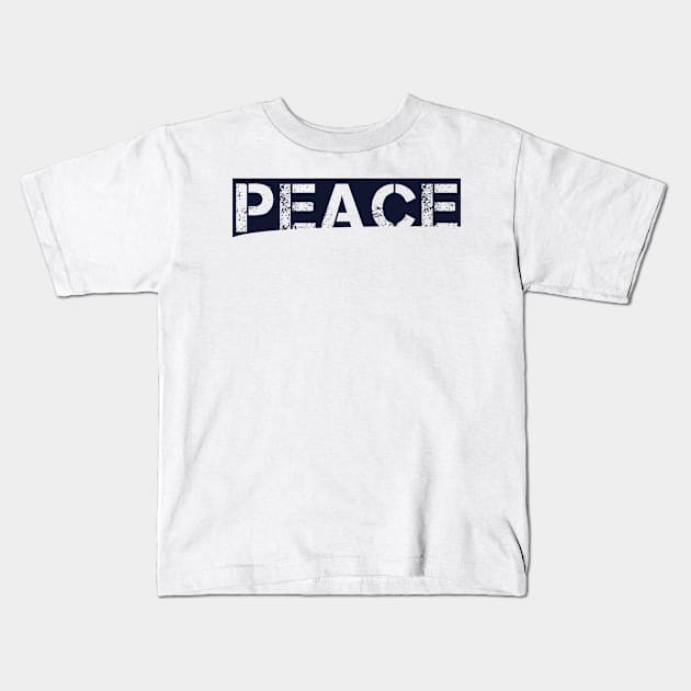 Peace Kids T-Shirt by D_creations